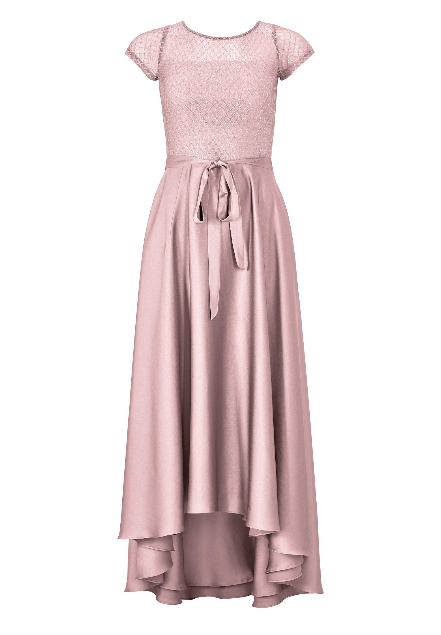 SWING - Abendkleid aus Material-Mix fairy rose - Gr. - 38 von SWING