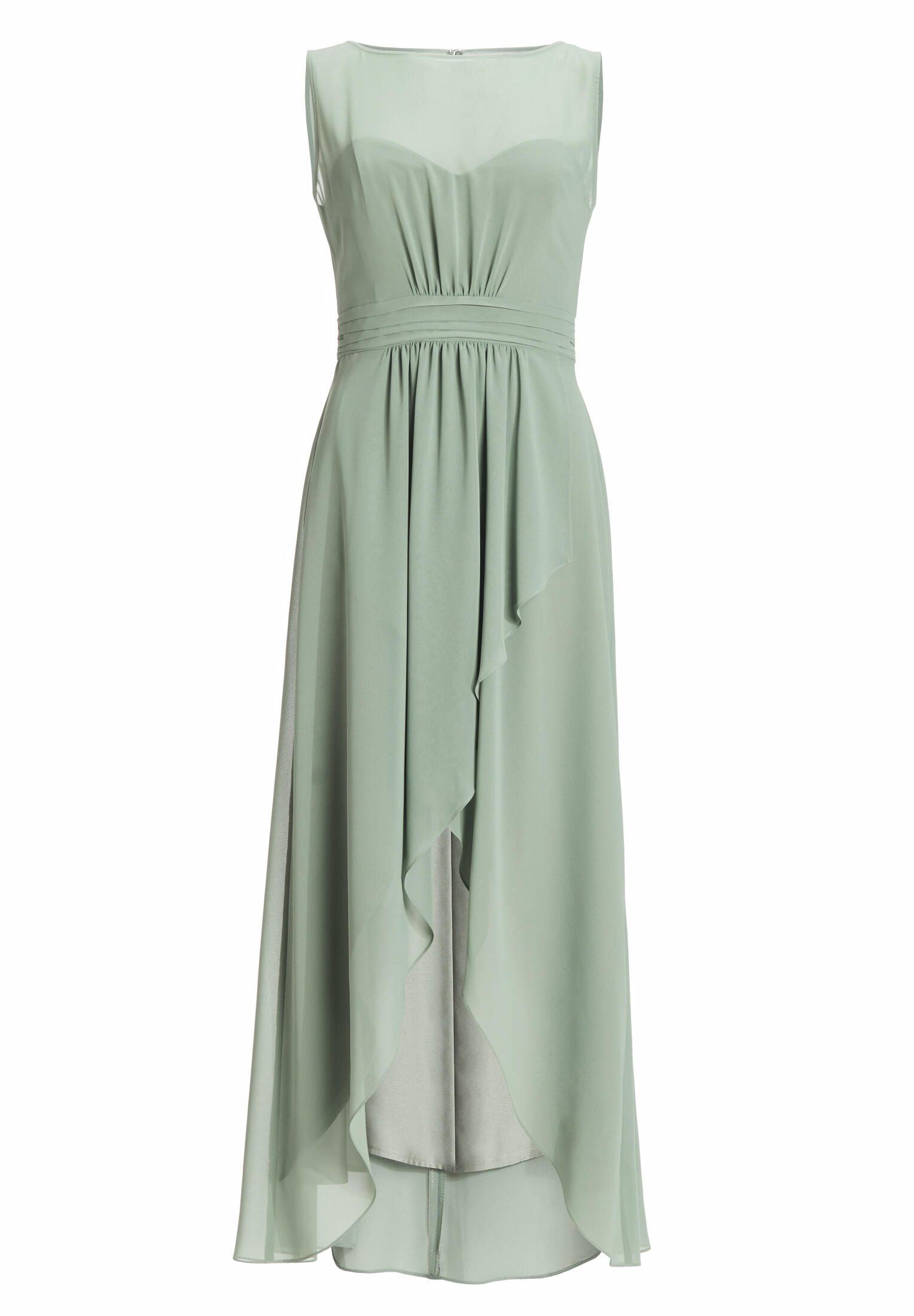 SWING - Abendkleid mit Vokuhila Rock pistachio green - Gr. - 34 von SWING
