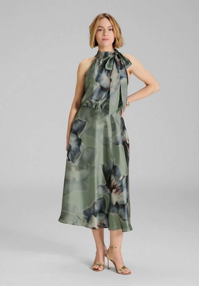 SWING Cocktailkleid Lockeres Oberteil mit ausgestelltem Rockteil von SWING