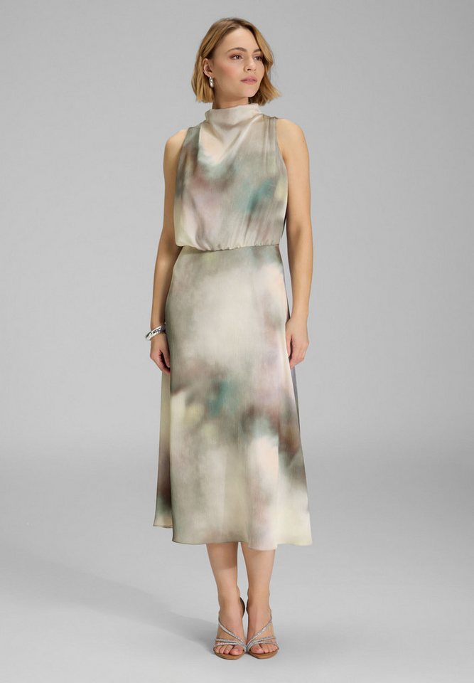 SWING Cocktailkleid Taillierter Schnitt mit ausgestelltem Rockteil von SWING