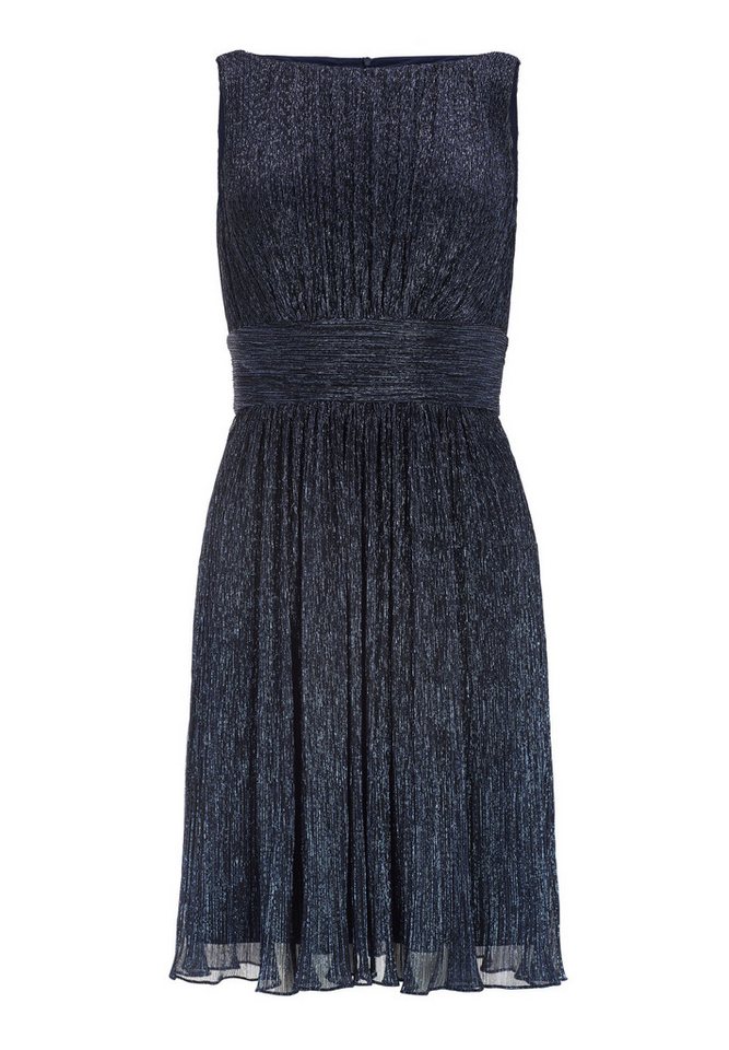 SWING Cocktailkleid - festliches Kleid - Kleid mit Plissee und Lurex Glanzfäden von SWING