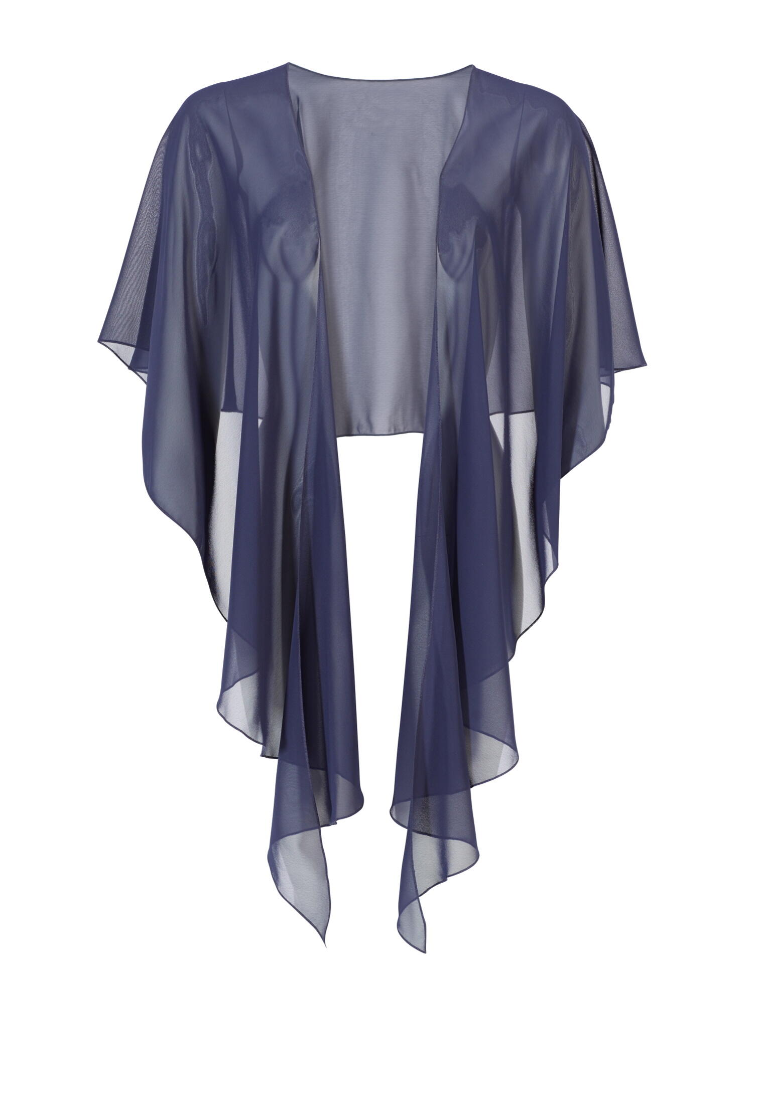 SWING - Formstola aus Chiffon navy - Gr. - OS von SWING