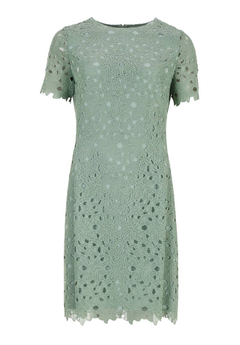 SWING - Gerades Etuikleid aus Spitze soft green - Gr. - 36 von SWING