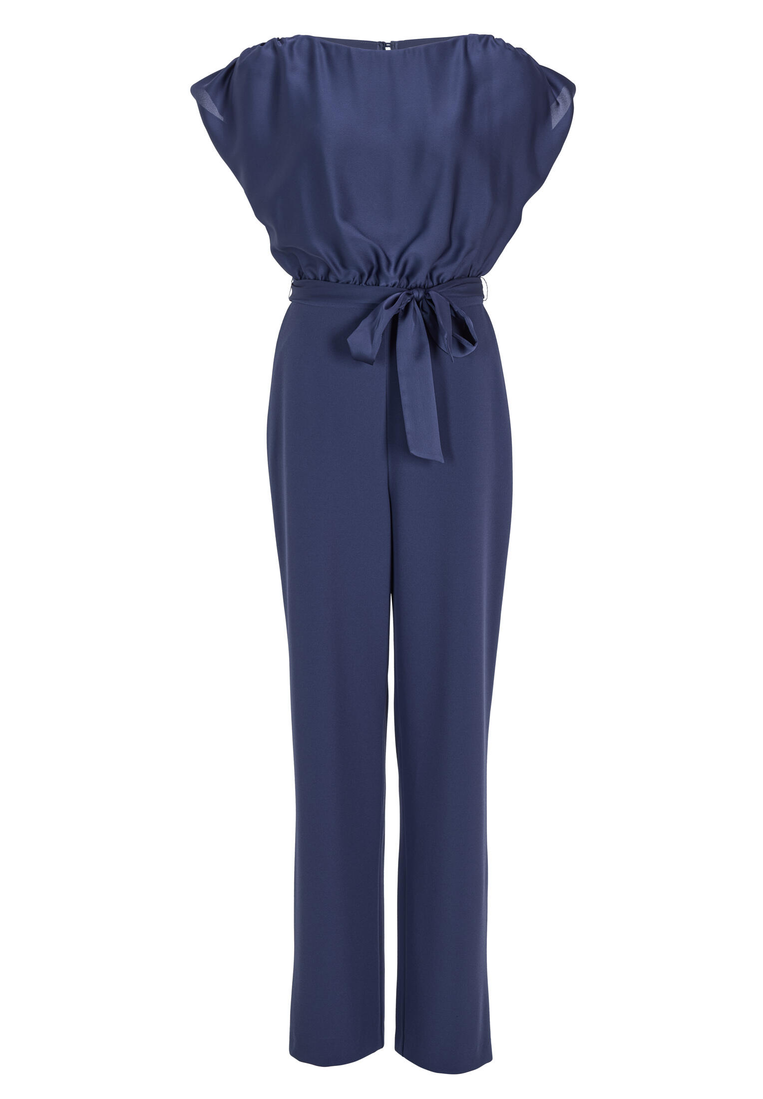 SWING - Jumpsuit aus Material-Mix future blue - Gr. - 44 von SWING