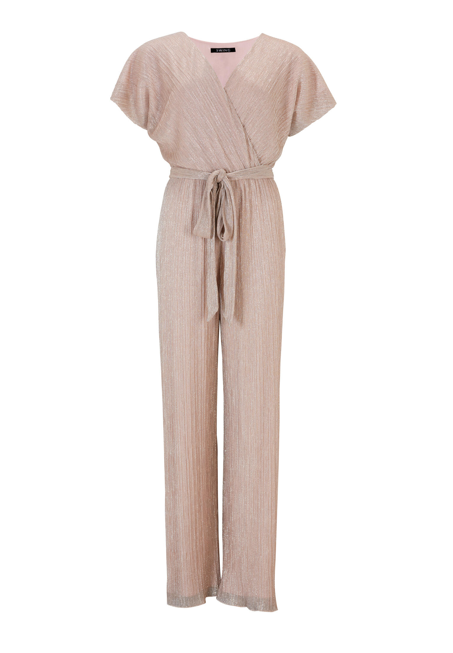SWING - Jumpsuit aus Plissee-Jersey blush rose - Gr. - 36 von SWING