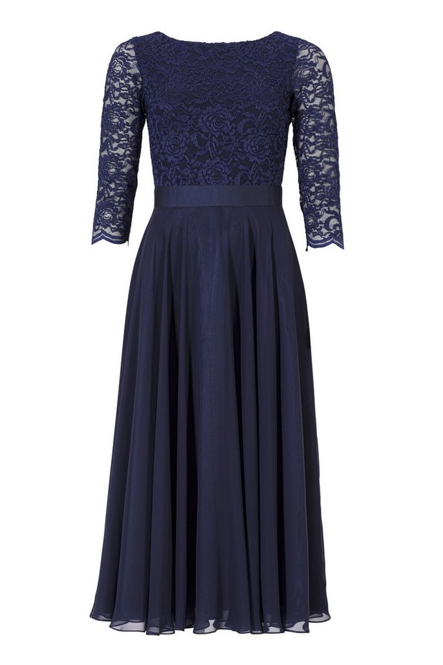 SWING Maxikleid Kleid aus Spitze und Chiffo - Regular Fit SWING Maxikleid Kleid aus Spitze und Chiffo - Regular Fit von SWING