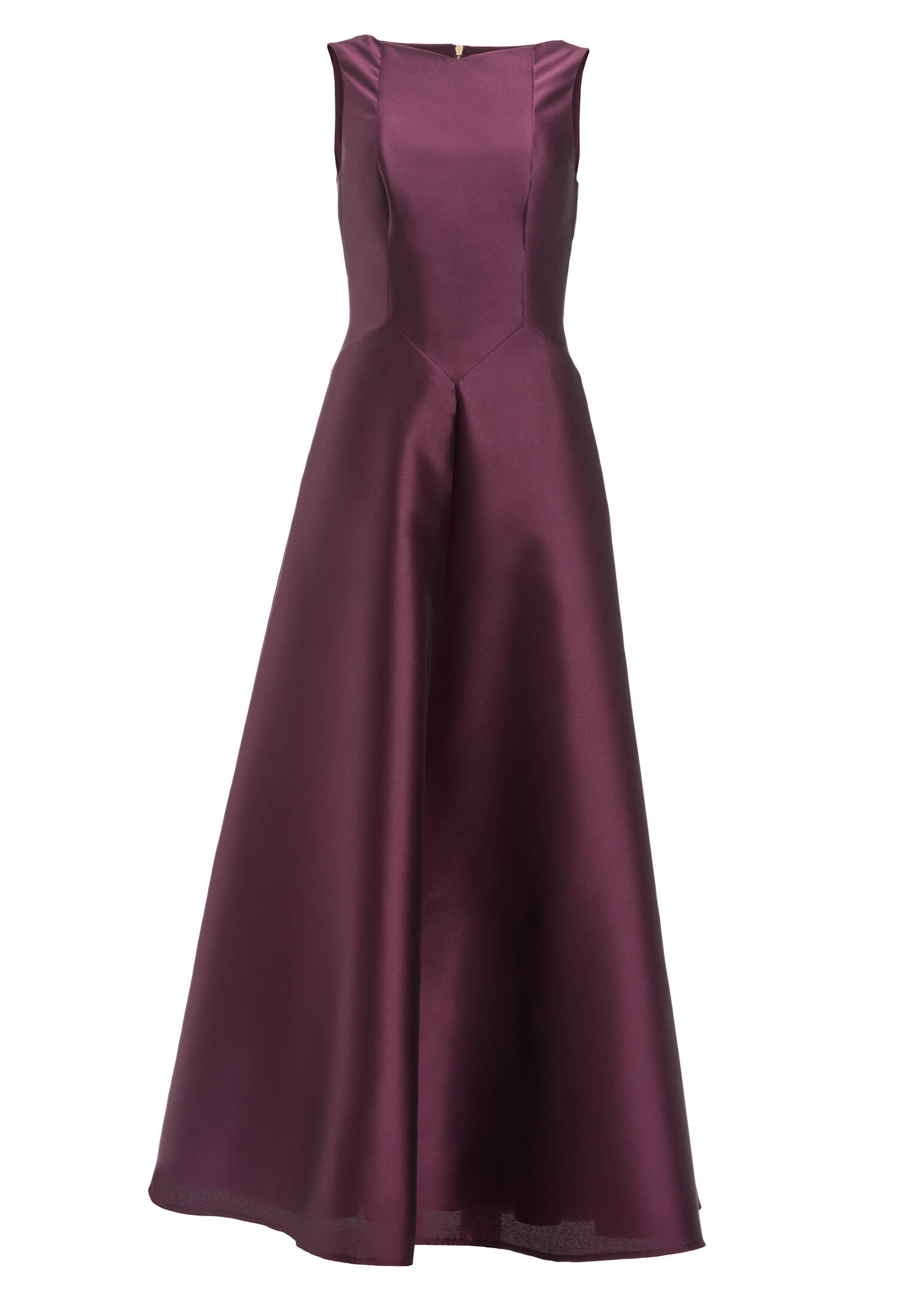 SWING - Robenartiges Abendkleid mit Eingrifftaschen merlot - Gr. - 34 von SWING