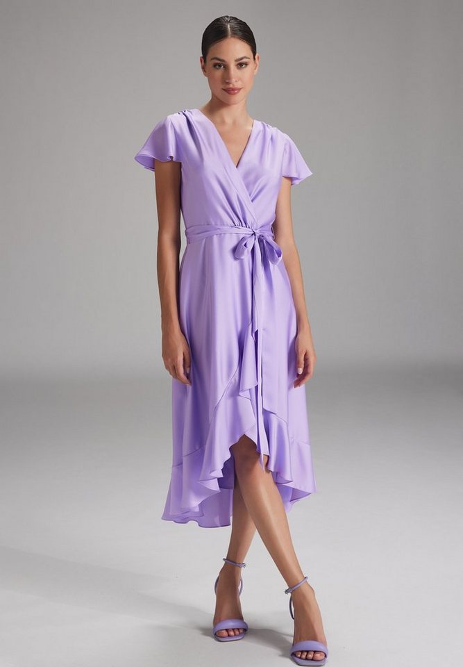 SWING Sommerkleid Taillierter Schnitt mit ausgestelltem Rockteil von SWING