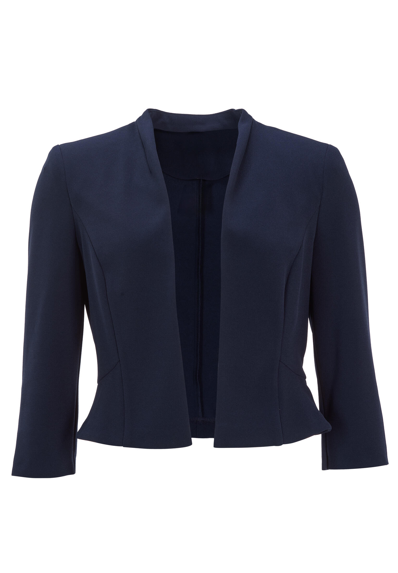 SWING - Taillierte Jacke aus Jersey Crêpe navy - Gr. - 44 von SWING
