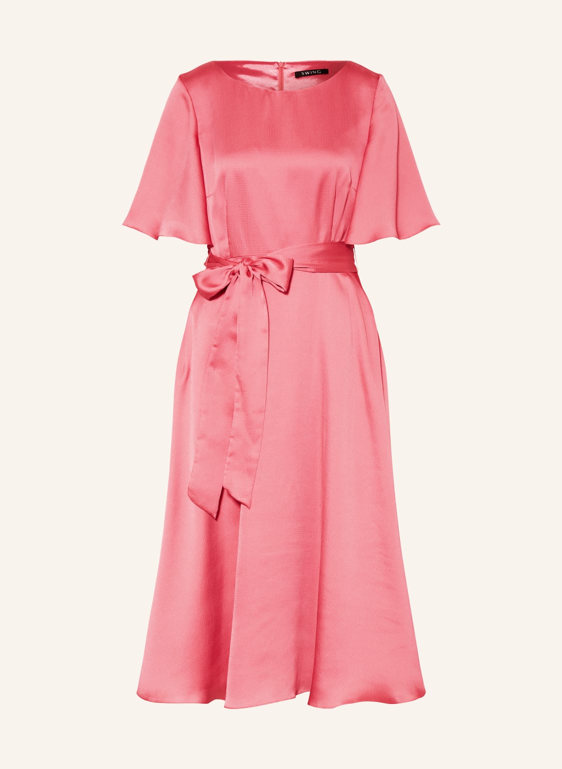 Swing Cocktailkleid Aus Satin pink von SWING