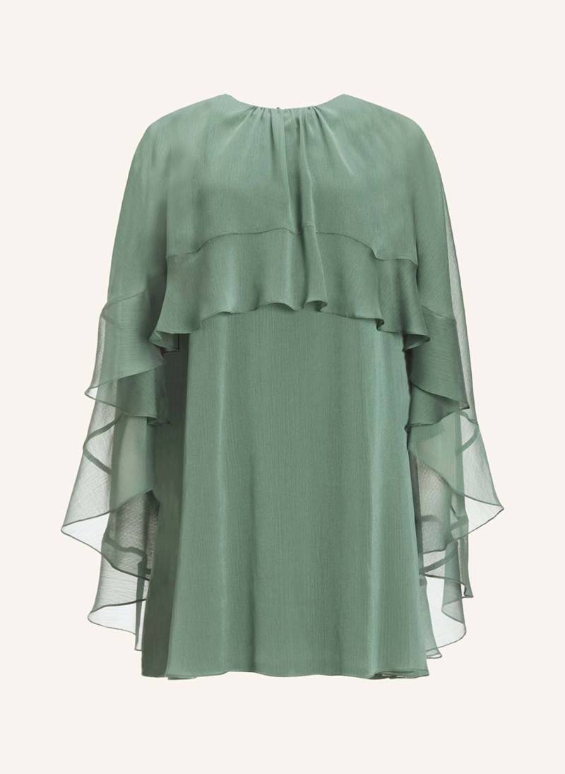 Swing Cocktailkleid Mit Volants gruen von SWING