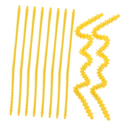 SWOOMEY 10 Stück Teiliges Spiral Perm Stäbe aus Flexiblem Silikon Wiederverwendbare Haarwickler für Damen Fest Fixierende Dauerwellenwickler für Kurzes und Langes Haar Salon und von SWOOMEY