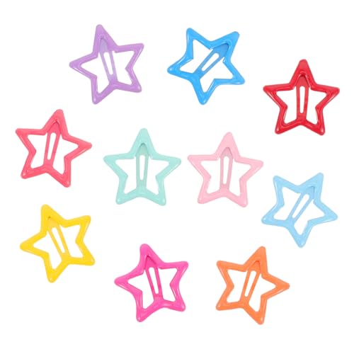 SWOOMEY 20 Stück Stern Haarspangen für Mädchen Bunte Haarclips für Rutschfeste Haarklammern für Verschiedene Anlässe für Partys und SWOOMEY 20 Stück Stern Haarspangen für Mädchen Bunte Haarclips für Rutschfeste Haarklammern für Verschiedene Anlässe für Partys und von SWOOMEY