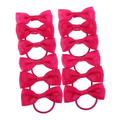 SWOOMEY 25stücke Haargummis Mit Schleife Für Mädchen Elastische Haar-accessoires Haarschleifen Bequemes Haarband Mit Schleife Vielseitig Kombinierbar von SWOOMEY