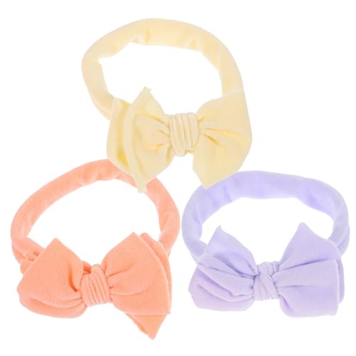 SWOOMEY 3St Baby-Stirnband baby stirnbänder Haarschmuck für Babys Haarband Tiara dehnbare Stirnbänder für Kleinkinder Haarbänder für Kinder einzigartig Kopfbedeckung Dekorationen schmücken von SWOOMEY