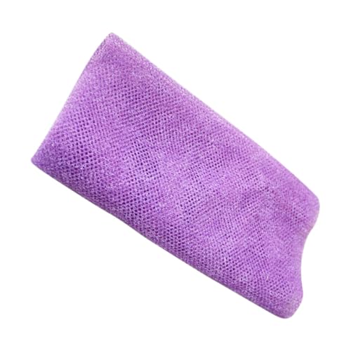 SWOOMEY Badetuch badehandtuch duschschwamm hautpflege hautreinigung reinigungsschwamm Entferner Schwamm Billardtisch Träger hintere Unterlegscheibe Körperwäscher Nylon Violett von SWOOMEY