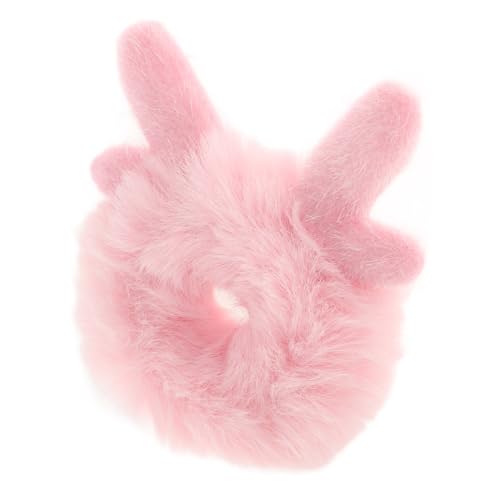 SWOOMEY Flauschige Haarbänder Für Frauen Charmante Cartoon-haar-accessoire Aus Kunstpelz Haargummis Für Mädchen von SWOOMEY