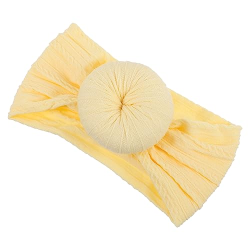 SWOOMEY Knoten Stirnband Für Neugeborene Süßes Turban Haarband Mit Donut Design Für Babys Und Kleinkinder Elastisches Haaraccessoire Für Mädchen Für Alltag Und Besondere Anlässe von SWOOMEY