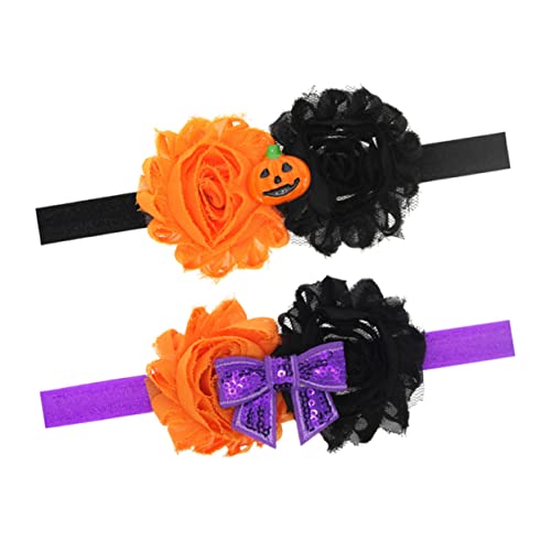 SWOOMEY -Stirnband halloween haarschmuck halloween kopfschmuck -Blumen-Stirnbänder Kopfschmuck für Mädchen stirnbänder Haarband Kopfbedeckung für Mädchen Schädel Zubehör von SWOOMEY