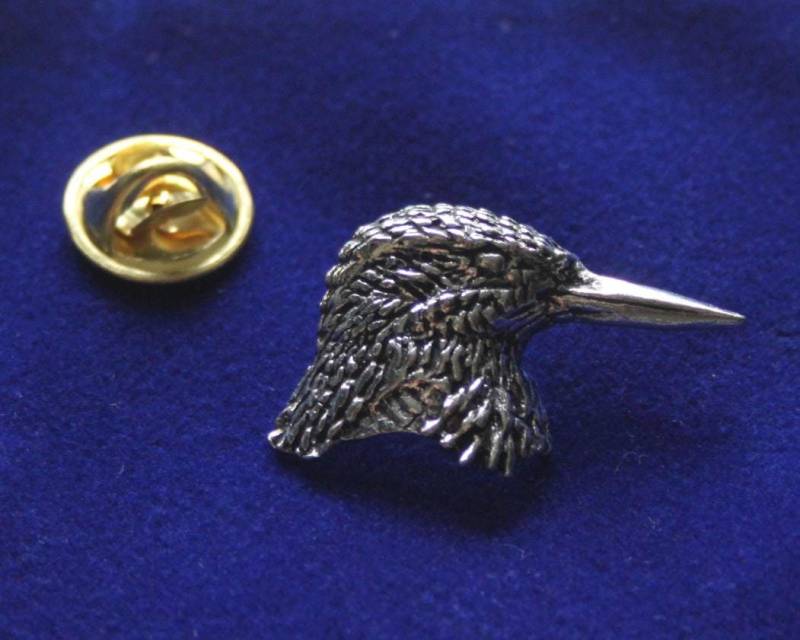 Specht-Zinn Anstecknadel Abzeichen Mit Geschenk Beutel von SWORLDesigns