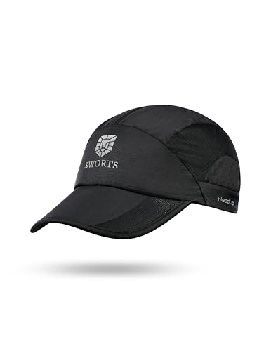SWORTS HeadUp Running Cap · Hauchzarte Laufkappe mit Mesh-Belüftung · Unisex Basecap Sport von SWORTS