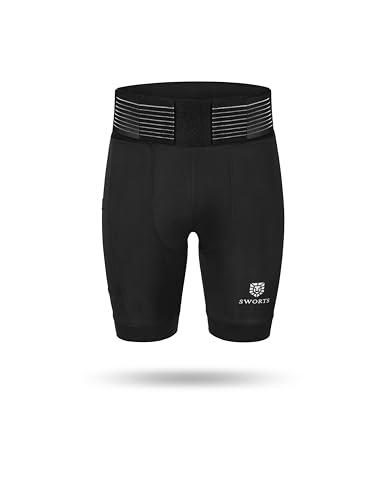 SWORTS CORE Compression Shorts Herren I Rückenbandage Kompressionshose für LWS Stabilität (Sport & Alltag) von SWORTS