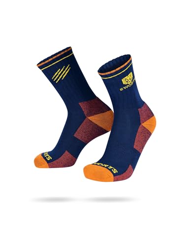 SWORTS Merino Run Socks (Light) Thermal Laufsocken für Running, Ski & Wandern (Winter Sportsocken) von SWORTS