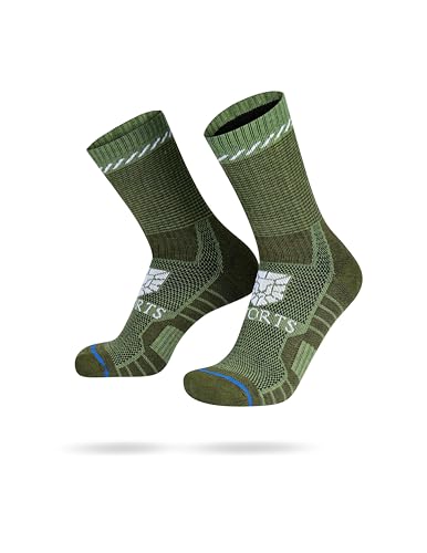 SWORTS Merino Run Socks (X-Warm) Thermo Laufsocken für Running, Ski & Wandern (Winter Sportsocken) von SWORTS