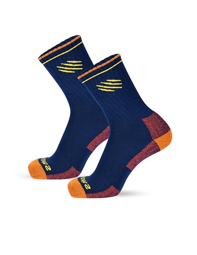 SWORTS Thermal Merino Socks I Leichte Laufsocken mit Merinowolle & Sanfter Kompression (Winter Sportsocken) von SWORTS