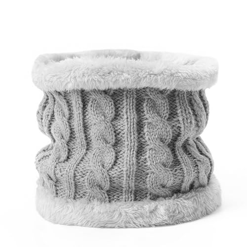 SWYSGS Baby Schal Winter Strickschal Jungen Dick Warm Schlauchschal Mädchen Loop Schal Kinder Rundschal für 1-6Jahren von SWYSGS