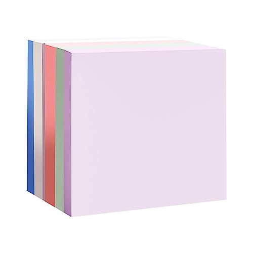 SWYSGS Sticky Notes 3x3 in Morandi Farben Super Sticking Power Memo Pads, starker Klebstoff, 400 Blätter von SWYSGS