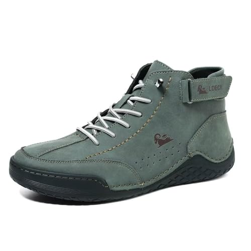 CLASSYMAN ORTHOPÄDISCHE SCHUHE Schuhe Wiecel Italienisch Wildleder Stiefel Jona Elite Ultra-bequeme Und Rutschfeste Barfußschuhe Aus von SWZEC