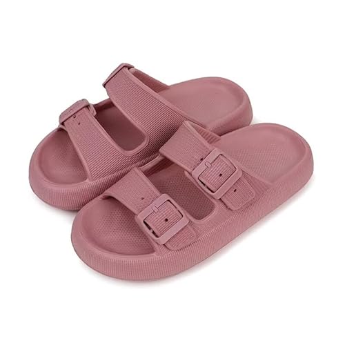Cloudies Slippers Cloudies - Orthopädische Hausschuhe,Unisex Männer Frauen Badeschuhe mit weichen bequemen Original Cloud Hausschuhe, Sommer rutschfeste Badeschuhe Strand Sandale Home Slippers 36-45EU von SWZEC