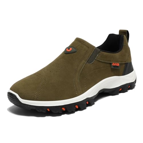 Ergonomischer Schuh zur Schmerzlinderung - OrthoFree Unisex (42,Olivgrün) von SWZEC