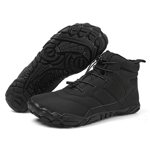 Evian Master Rutschfester & universal Winter-Barfußschuh Herren Damen Unisex Winter Pro wasserfeste Barfußschuhe Trandive FrostStep Barfußschuhe Feldluft Polar - Winter Barfußschuhe von SWZEC