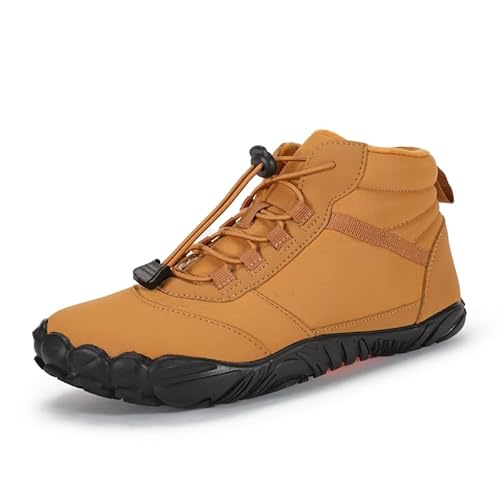 Feldluft Polar Wander Barfußschuhe,Hike Winter Pro Wasserfeste Barfußschuhe ORTHOSHOES Joma Wiecel Thermo-Barfußschuhe (39,Gelb) von SWZEC