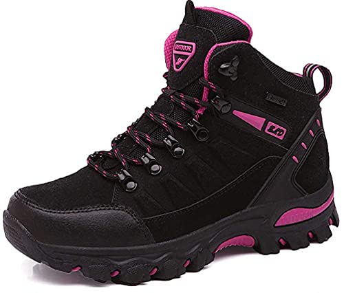 Komfortable Wanderschuhe Mit Ergonomischem Design (Schwarz - Rosa,39) von SWZEC