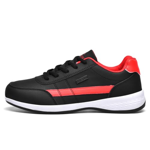 OrthoA - Ergonomische Schmerzlindernde Komfortschuhe Unisex (Schwarz und Rot,40) von SWZEC