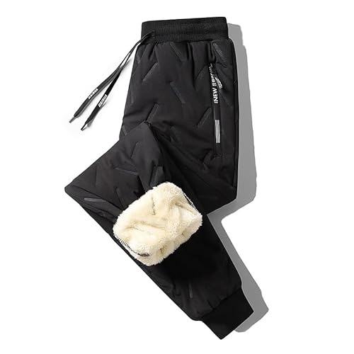 Adventure-Shop - Thermo Jogginghose (Schwarz mit Knochelbund,4XL) von SWZEC