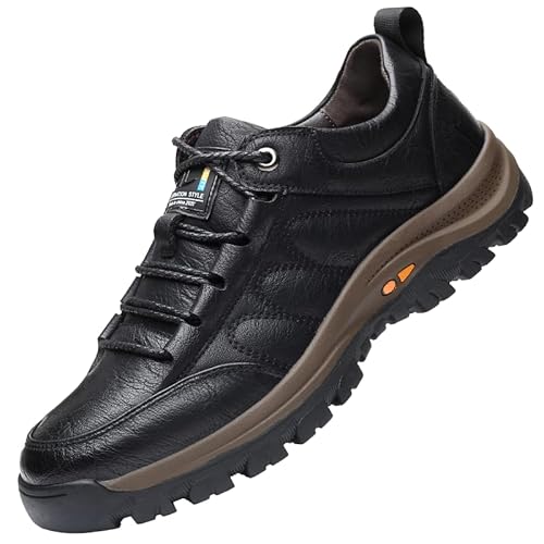 SWZEC Amelio wasserdichte orthopädische Lederschuhe für Männer von SWZEC