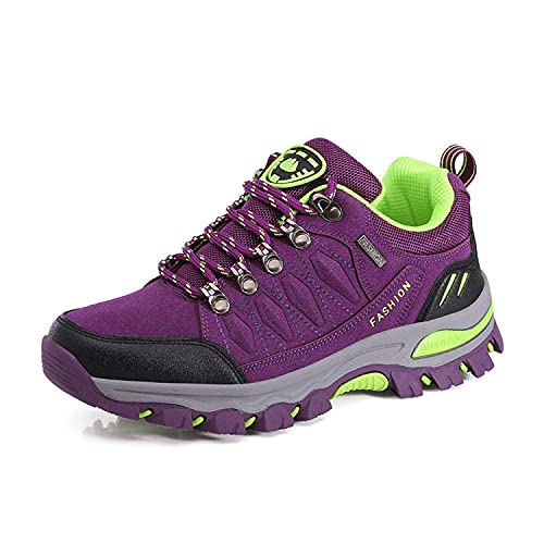 SWZEC Bequemer Wanderschuh Mit Ergonomischer Passform (43,Lila) von SWZEC