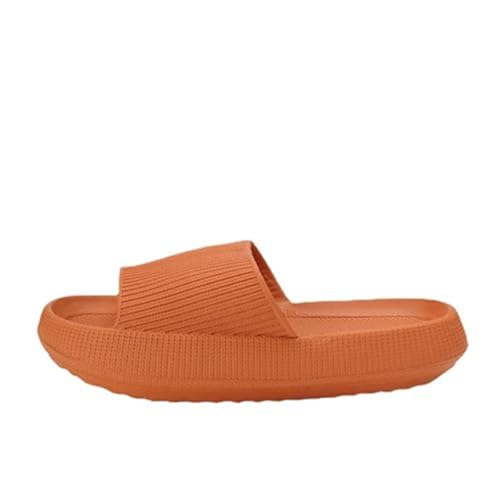 SWZEC BergXperten CLOUDWALK - Damen Therapie-Hausschuhe (36,Orange,37) von SWZEC