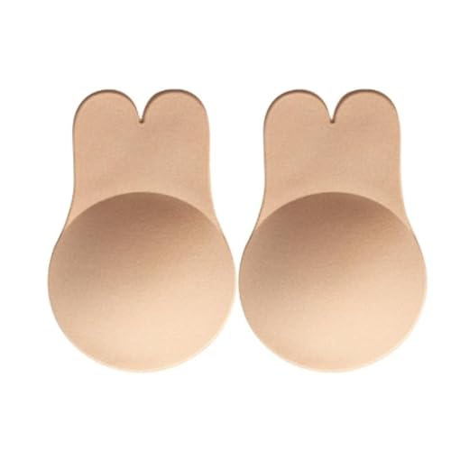 SWZEC Dripdeal Lift Cover Pads - Unsichtbarer Klebe BH Mit Push Up Effekt (XXL,1er-Pack,Beige) von SWZEC