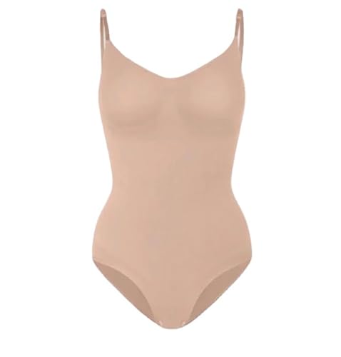 SWZEC FitShape - Bodysuit Sculpting Shapewear (Beige,XL) von SWZEC