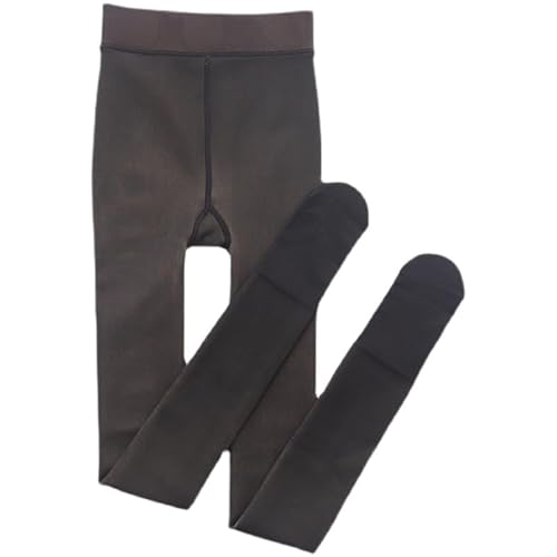 Freiluftkinder - Gefütterte Thermo-Strumpfhose (Schwarz 220G (15 bis 0°C),M-L) von SWZEC