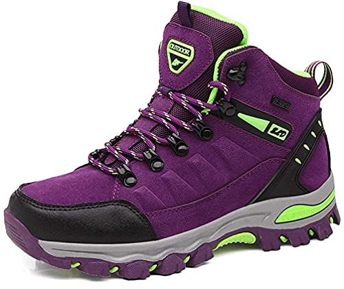SWZEC Komfortable Wanderschuhe Mit Ergonomischem Design (Lila,38) von SWZEC