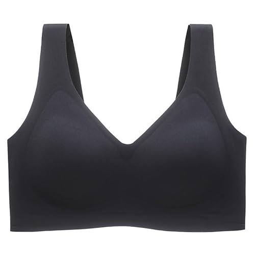 SWZEC NUBELLE - Nahtloser Premium BH (Schwarz,5XL) von SWZEC