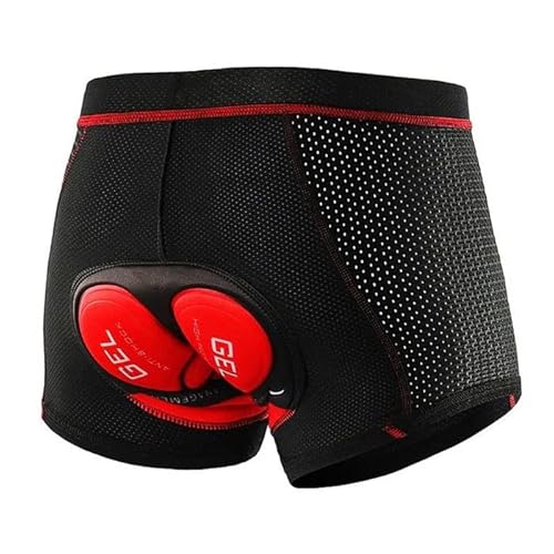 SWZEC Naturvibes SoftRide Cycling Shorts(Rot,x_l) von SWZEC