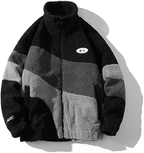 SWZEC Navoli Vintage Herren Jacke in klassischen Farben | Garethson (Schwarz,M【50-60KG】) von SWZEC