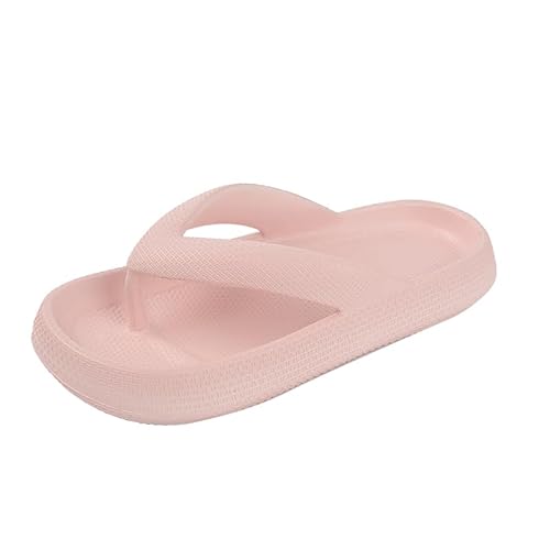 SWZEC Orthoback ORTHOSHOES Cloud Flip-Flops - Ergonomische Sommersandalen gegen Fuß- & Fersenschmerzen (42,Rosa,43) von SWZEC